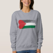 Palestijnse Solidariteits Sweatshirt | Liefde, Ger (Voorkant)