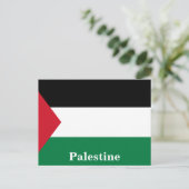  Palestijnse staat vlaggen reistoerisme Briefkaart (Staand voorkant)