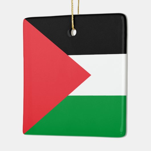 Palestijnse staatsvlag keramisch ornament (Links)