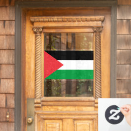 Palestijnse staatsvlag patriottisch raamsticker