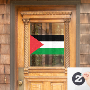 Palestijnse staatsvlag patriottisch raamsticker