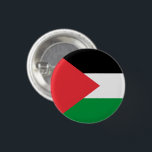 Palestijnse staatsvlag ronde button 3,2 cm<br><div class="desc">De Palestijnse vlaggenknop. Show je Palestijnse trots met deze patriottische vlaggenspelden knoppen. Controleer de rest van het collectie voor meer coördinerende en overeenkomende items.</div>