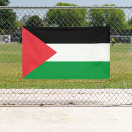 Palestijnse staatsvlag spandoek