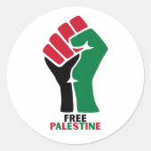 palestijnse sticker (Voorkant)