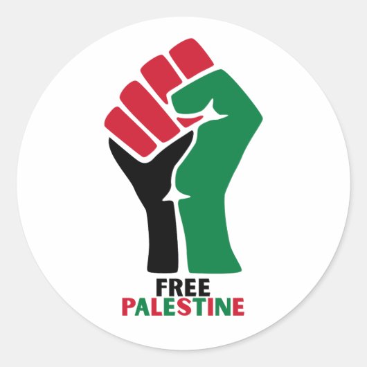 palestijnse sticker (Voorkant)