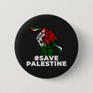 Palestijnse T-shirt, Palestijnse savon Ronde Button 5,7 Cm