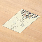 Palestijnse Tatreez 3 acryl wo. Uitnodiging (Laagn)