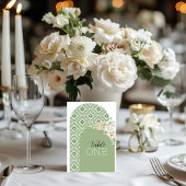 Palestijnse Tatreez-bogen in het groen Kaart