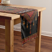 Palestijnse Tatreez borduurwerk | Palestijnse kuns Lange Tafelloper (Voorbeeld)