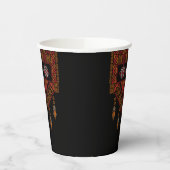 Palestijnse Tatreez borduurwerk | Palestijnse kuns Papieren Bekers (Links)