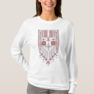 Palestijnse Tatreez met Palestijnse Arabische naam T-shirt