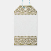 Palestijnse Tatreez Print Cadeautags Cadeaulabel (Achterkant)