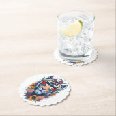 Palestijnse tijger - PALESTINA VLAG  Kartonnen Onderzetters (Insitu)