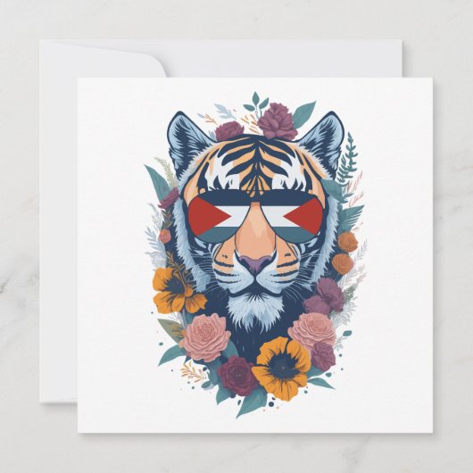 Palestijnse tijger - Palestine FLAG (Achterkant)