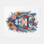 Palestijnse tijger - Palestine FLAG Fleece Deken (Voorkant (Horizontaal))