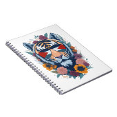 Palestijnse tijger - Palestine FLAG Notitieboek (Rechterzijde)