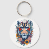 Palestijnse tijger - Palestine FLAG Sleutelhanger (Voorkant)