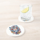 Palestijnse tijger - Palestine FLAG Zandsteen Onderzetter (Zijkant)