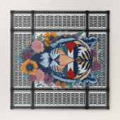 Palestijnse traditionele Kufiyah koele tijger Legpuzzel (Horizontaal)