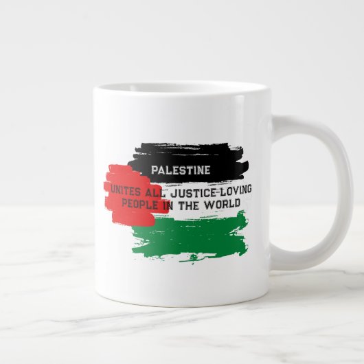 Palestijnse Veerkracht & Solidariteit Mok (Rechts)