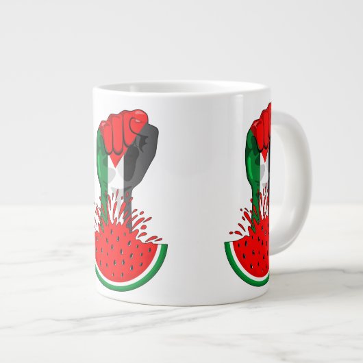 Palestijnse verzetsstrijders steken de kop op in W (Voorkant rechts)