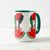 Palestijnse verzetsstrijders steken de kop op in W (Voorkant rechts)