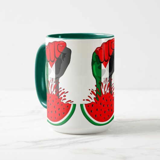 Palestijnse verzetsstrijders steken de kop op in W (Voorkant links)