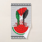 Palestijnse verzetsstrijders steken de kop op in W Bad Handdoek (Handdoek)