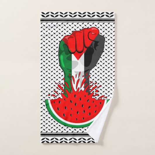 Palestijnse verzetsstrijders steken de kop op in W Bad Handdoek (Handdoek)