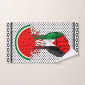 Palestijnse verzetsstrijders steken de kop op in W Bad Handdoek (Handdoek)