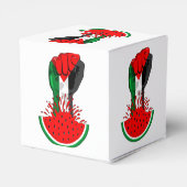 Palestijnse verzetsstrijders steken de kop op in W Bedankdoosjes (Achterkant)