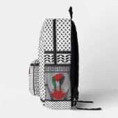 Palestijnse verzetsstrijders steken de kop op in W Bedrukte Rugzak (Rechts)