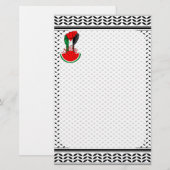 Palestijnse verzetsstrijders steken de kop op in W Briefpapier (Voorkant / Achterkant)