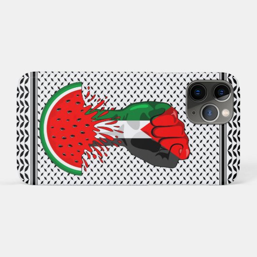 Palestijnse verzetsstrijders steken de kop op in W Case-Mate iPhone Case (Achterkant (horizontaal))