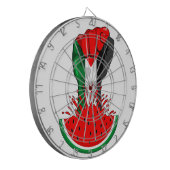 Palestijnse verzetsstrijders steken de kop op in W Dartbord (Voorkant Links)