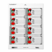 Palestijnse verzetsstrijders steken de kop op in W Etiket (Full Sheet)