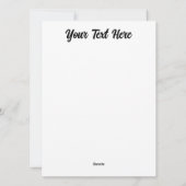 Palestijnse verzetsstrijders steken de kop op in W Feestdagenkaart (Achterkant)