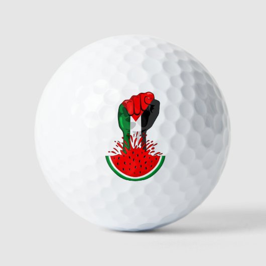 Palestijnse verzetsstrijders steken de kop op in W Golfballen (Voorkant)