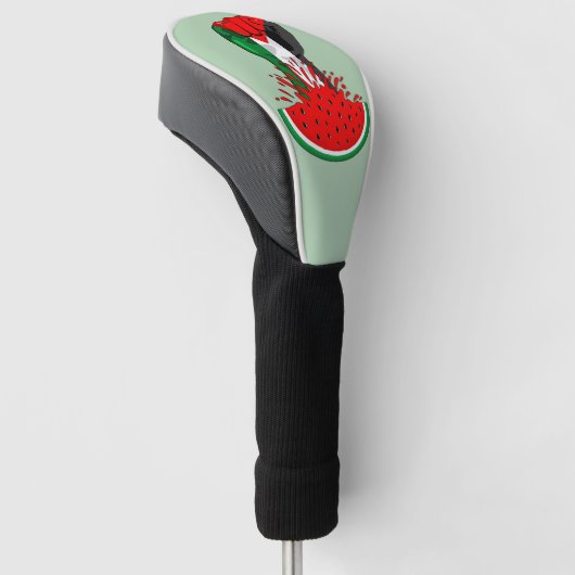 Palestijnse verzetsstrijders steken de kop op in W Golfheadcover (Schuin)