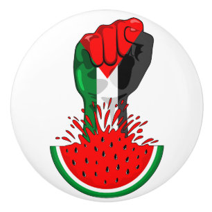 Palestijnse verzetsstrijders steken de kop op in W Keramische Knop