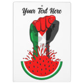 Palestijnse verzetsstrijders steken de kop op in W Klembord (Achterkant)