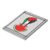 Palestijnse verzetsstrijders steken de kop op in W Notitieblok (Linkerzijde)