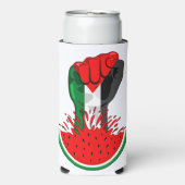 Palestijnse verzetsstrijders steken de kop op in W Seltzer Blikjeskoeler (Seltzer Voorkant)