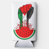 Palestijnse verzetsstrijders steken de kop op in W Seltzer Blikjeskoeler (Voorkant)