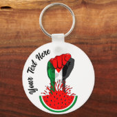 Palestijnse verzetsstrijders steken de kop op in W Sleutelhanger (Voorkant)