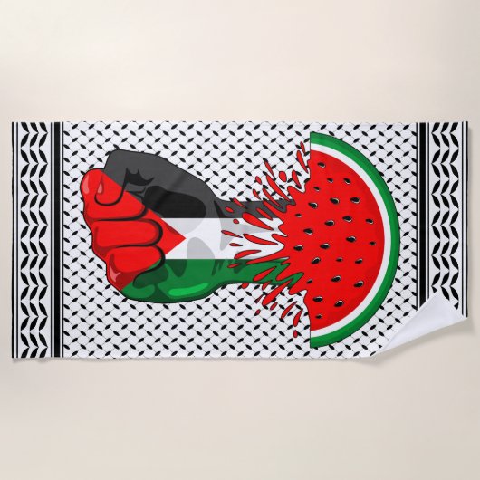 Palestijnse verzetsstrijders steken de kop op in W Strandlaken (Voorkant)