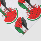 Palestijnse verzetsstrijders steken de kop op in W Tissuepapier (Detail)