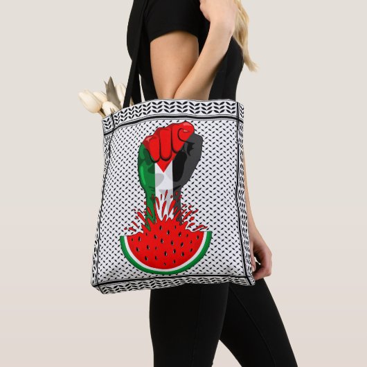 Palestijnse verzetsstrijders steken de kop op in W Tote Bag (Dichtbij)