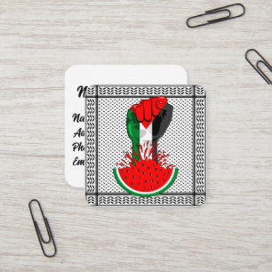 Palestijnse verzetsstrijders steken de kop op in W Vierkante Visitekaartje