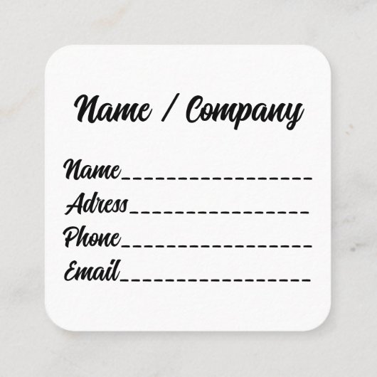 Palestijnse verzetsstrijders steken de kop op in W Vierkante Visitekaartje (Achterkant)